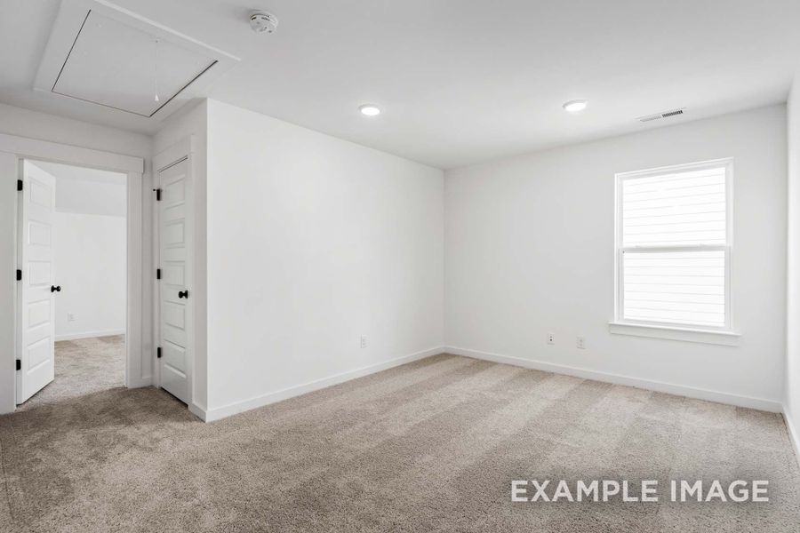 Representative unfurnished interior of a home built from the The Ash A-BF by Davidson Homes LLC in Bradshaw Farms, Mount Juliet (Image 26).