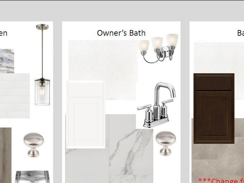 Sample of building materials used in homes in Gregory Village, Lillington (Image 26).