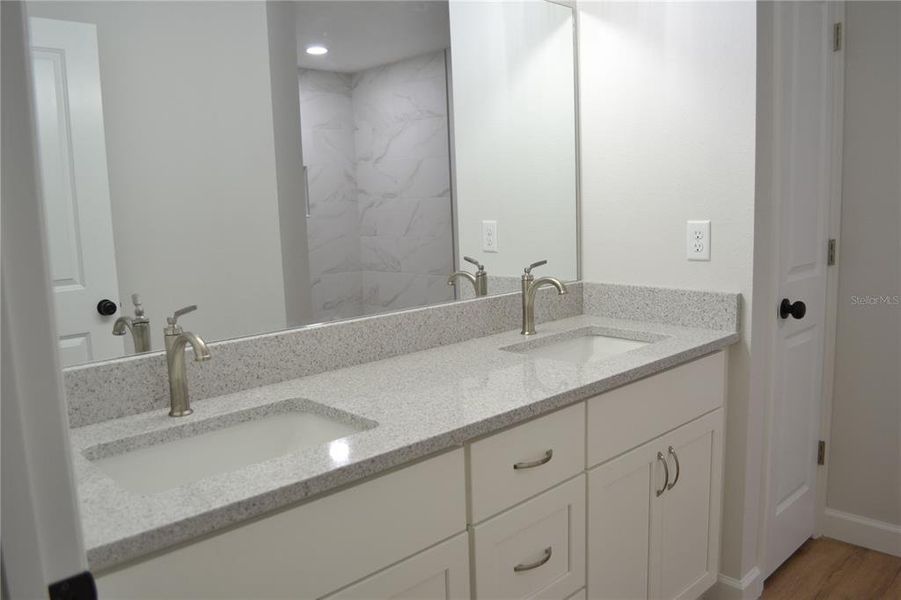 PRIMARY BATH ROOM DUAL SINKS