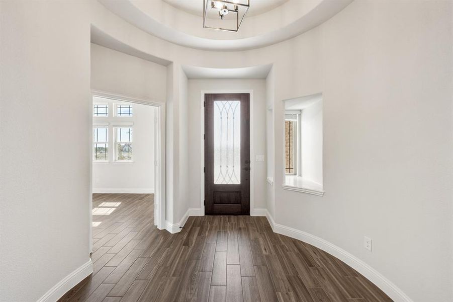 Spacious, unfurnished interior of a new home in Stone River Glen 60s, Royse City (Image 36). Spacious, unfurnished interior of a new home in Stone River Glen 60s, Royse City (Image 36).