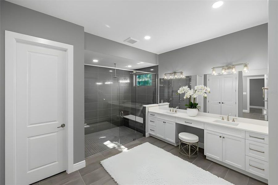 Furnished interior view inside a new home in , Sarasota (Image 12).