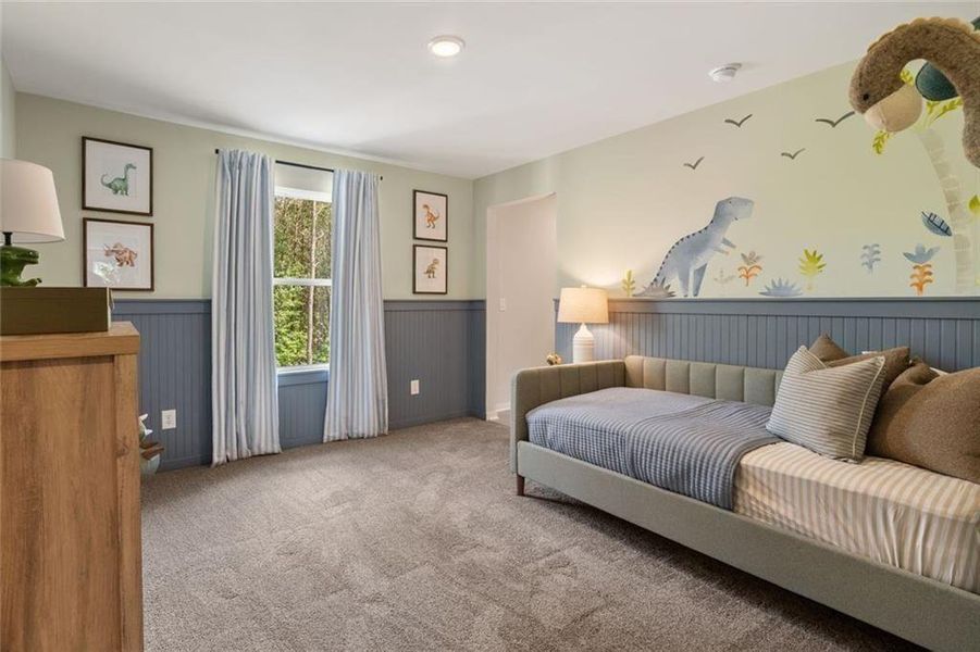 Furnished interior view inside a new home in Windsong Estates, McDonough (Image 14).