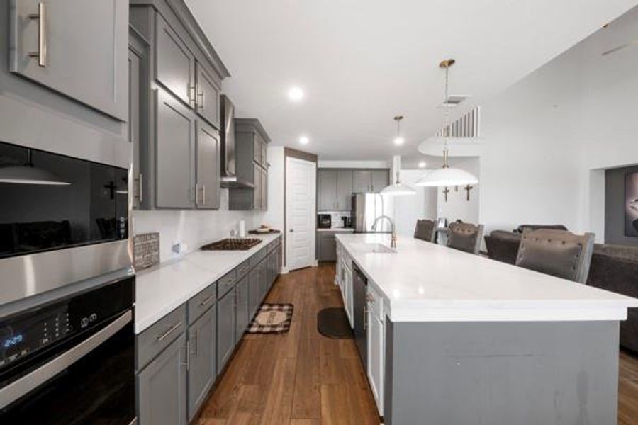 Furnished interior view inside a new home in , Katy (Image 18).