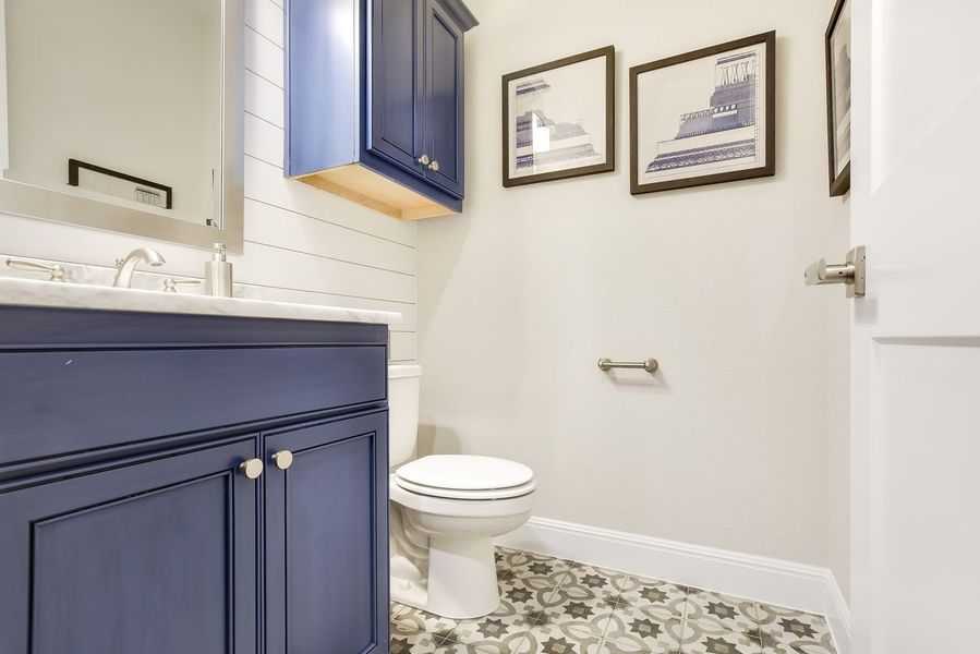 Representative furnished interior of a home built from the Catalina by Giddens Homes in Clearwater Ranch, Liberty Hill (Image 101).