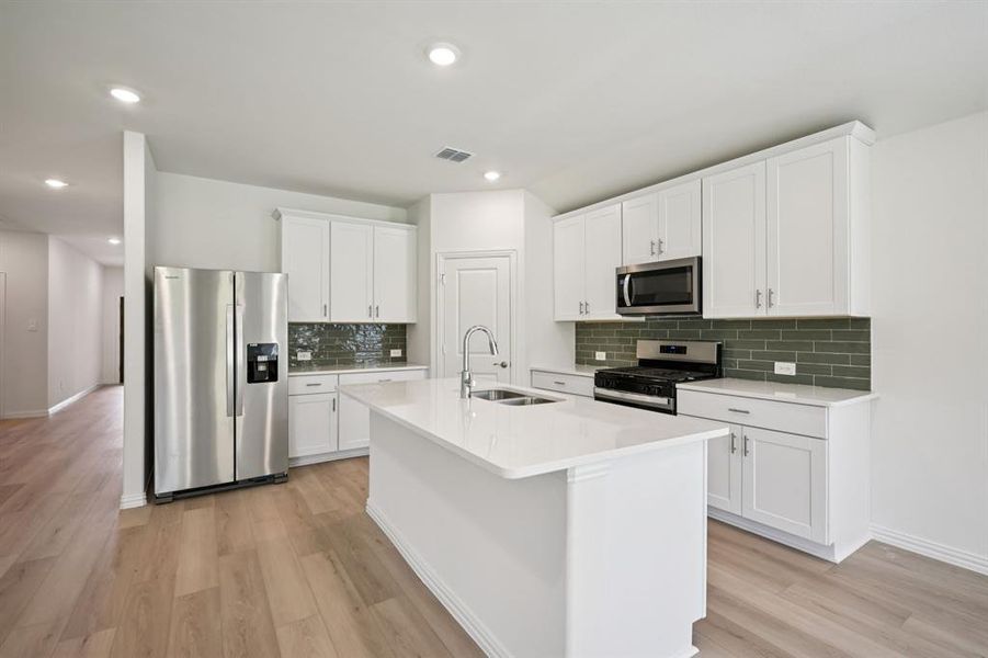 Photo is not of the actual home, but is an inspirational photo of builder’s model home and may depict options, furnishings, and/or decorator features that are not included.