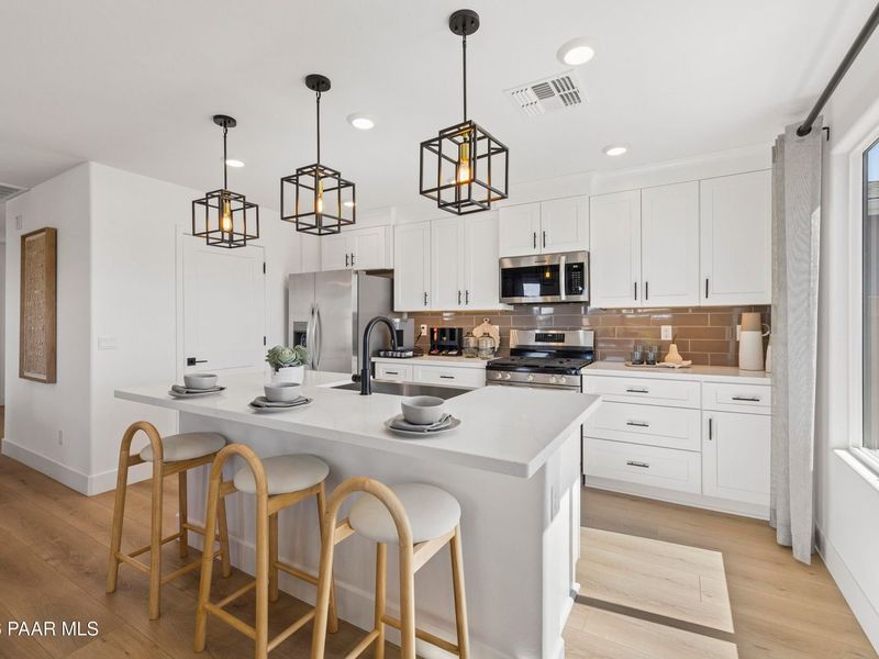 Furnished interior view inside a new home in South Ranch Southern Collection, Prescott (Image 9).