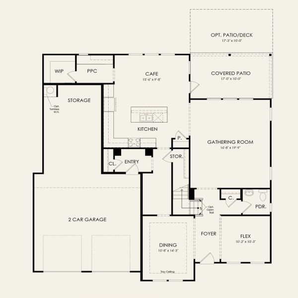 2D floor plan layout for the Herdwick by John Wieland in Treymor, Mount Juliet, TN (Image 2). 2D floor plan layout for the Herdwick by John Wieland in Treymor, Mount Juliet, TN (Image 2).