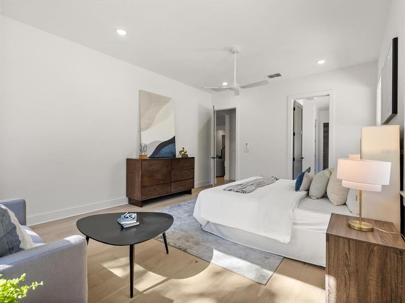 Furnished interior view inside a new home in , Orlando (Image 8).