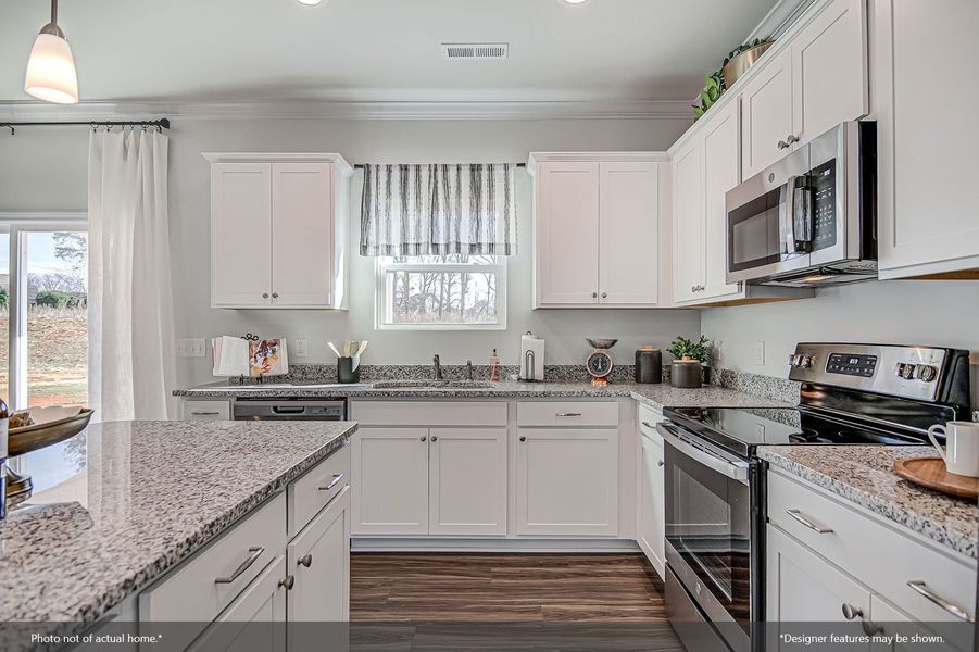 Furnished interior view inside a new home in Cambridge Reserve, Angier (Image 5). Furnished interior view inside a new home in Cambridge Reserve, Angier (Image 5).