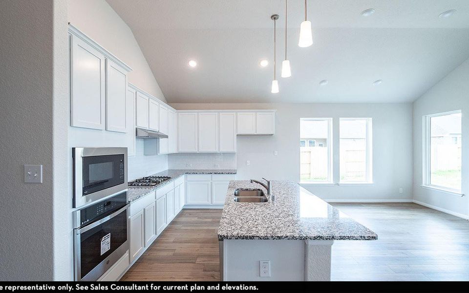 Furnished interior view inside a new home in Bay Creek, Baytown (Image 4).