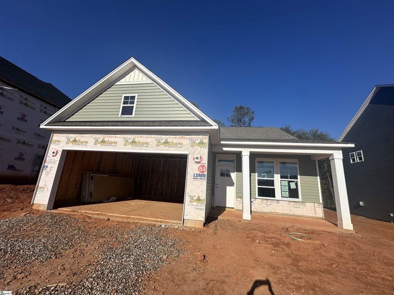 In-progress construction of a new home in Shiloh Trail, Wellford, SC (Image 10).