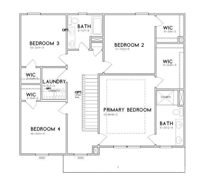 Floor Plan - Second Floor