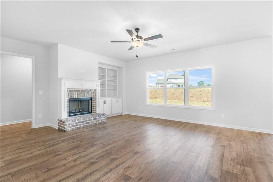 Spacious, unfurnished interior of a new home in Harmony Farms, Eatonton (Image 21).