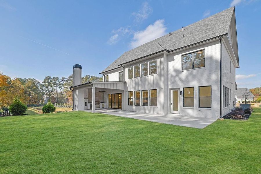 Exterior details and patio area of a home in , Cumming (Image 2). Exterior details and patio area of a home in , Cumming (Image 2).