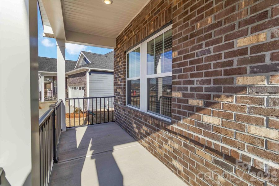 Exterior details and patio area of a home in , York (Image 24).
