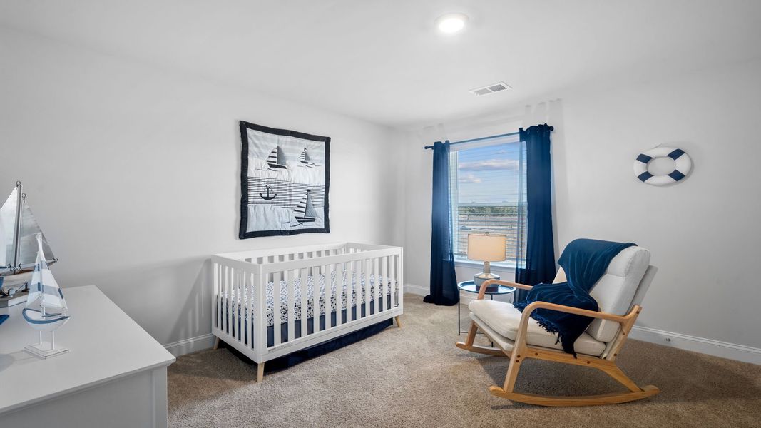 Furnished interior view inside a new home in The Pines at New Hampstead, Savannah (Image 8).