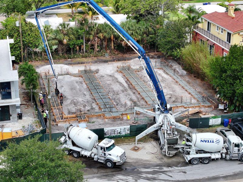 Foundation Concrete Poured