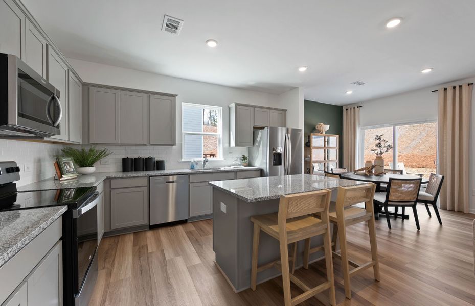 Furnished interior view inside a new home in Avery Ridge, Gainesville (Image 14).