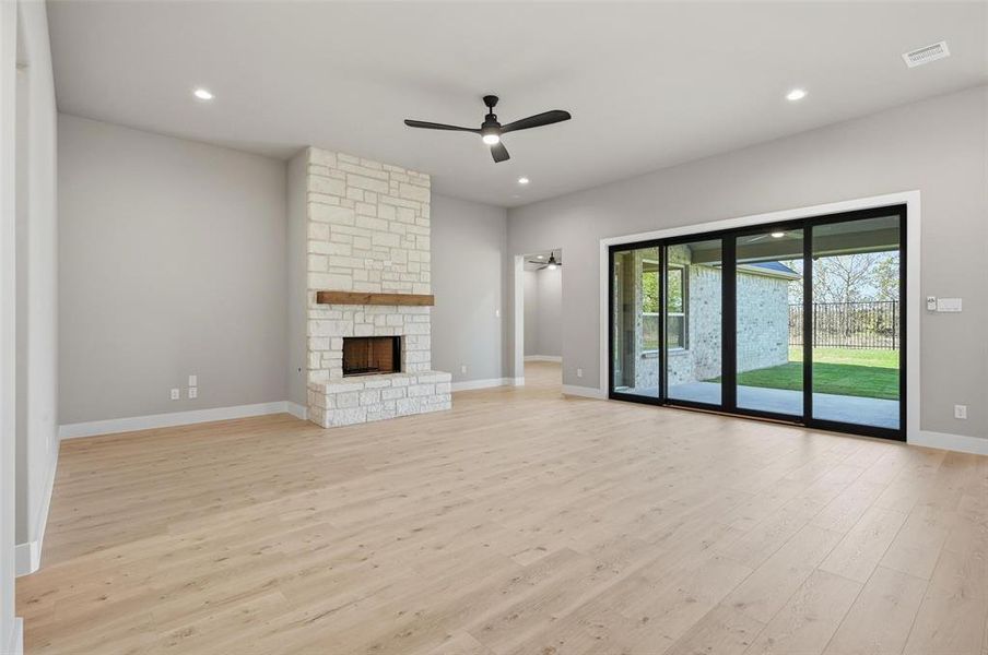 Spacious, unfurnished interior of a new home in LeTara, Haslet (Image 36).