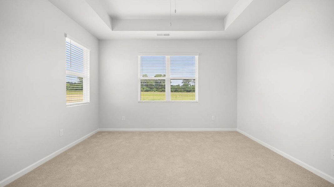 Representative unfurnished interior of a home built from the Denton by D.R. Horton in Chukker Creek Landing, Aiken (Image 10).