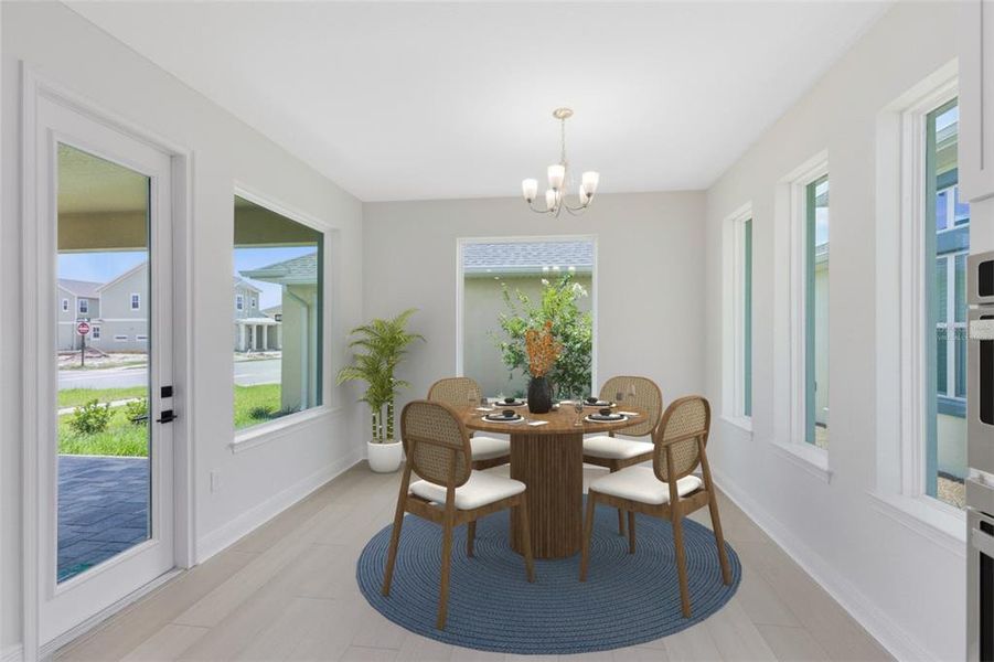 Virtually staged image.