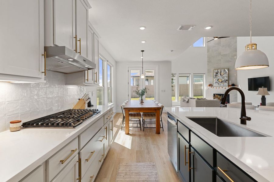 Furnished interior view inside a new home in , Austin (Image 14). Furnished interior view inside a new home in , Austin (Image 14).