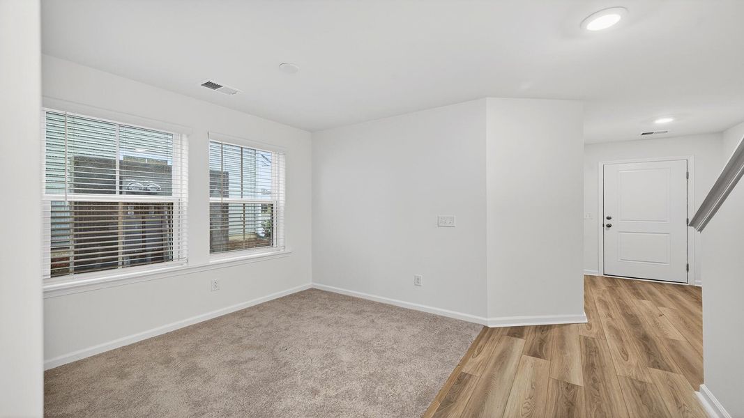 Spacious, unfurnished interior of a new home in Clear Springs Townhomes, North Charleston (Image 14).