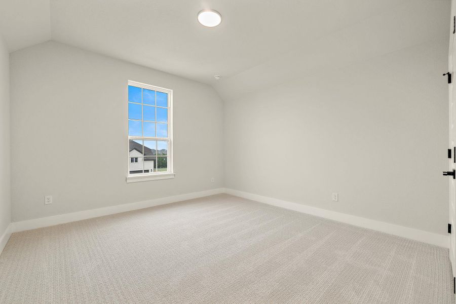 Spacious, unfurnished interior of a new home in Blackhawk in Pflugerville, Pflugerville (Image 18).