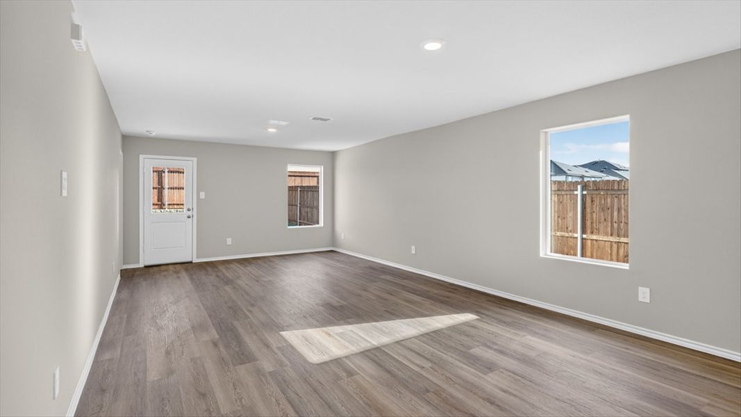 Spacious, unfurnished interior of a new home in Hickory Grove, Krum (Image 8). Spacious, unfurnished interior of a new home in Hickory Grove, Krum (Image 8).