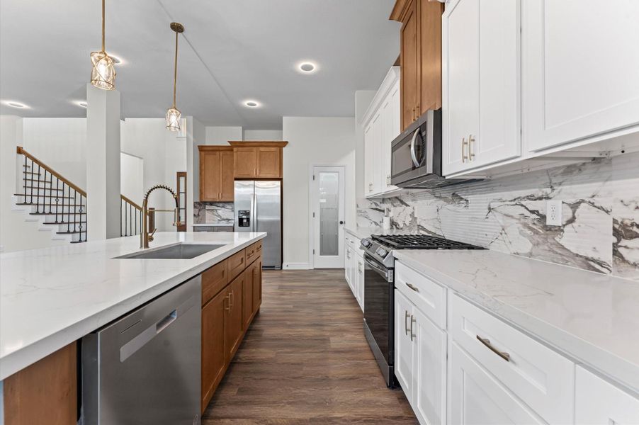 Furnished interior view inside a new home in , Magnolia (Image 10).