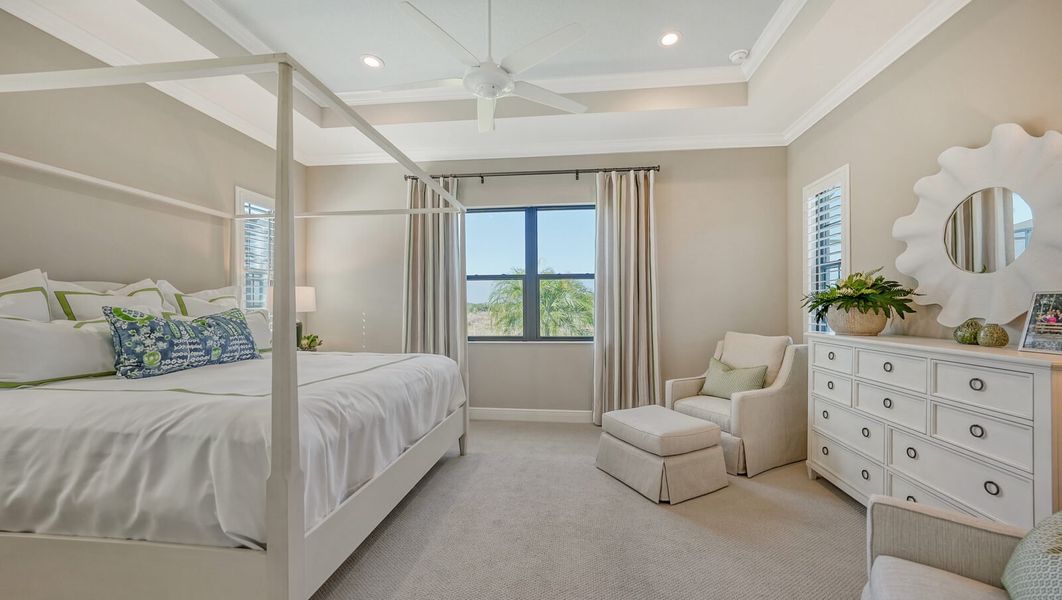 Representative furnished interior of a home built from the Endless Summer 4 by Neal Communities in Vistera of Venice, Venice (Image 10).