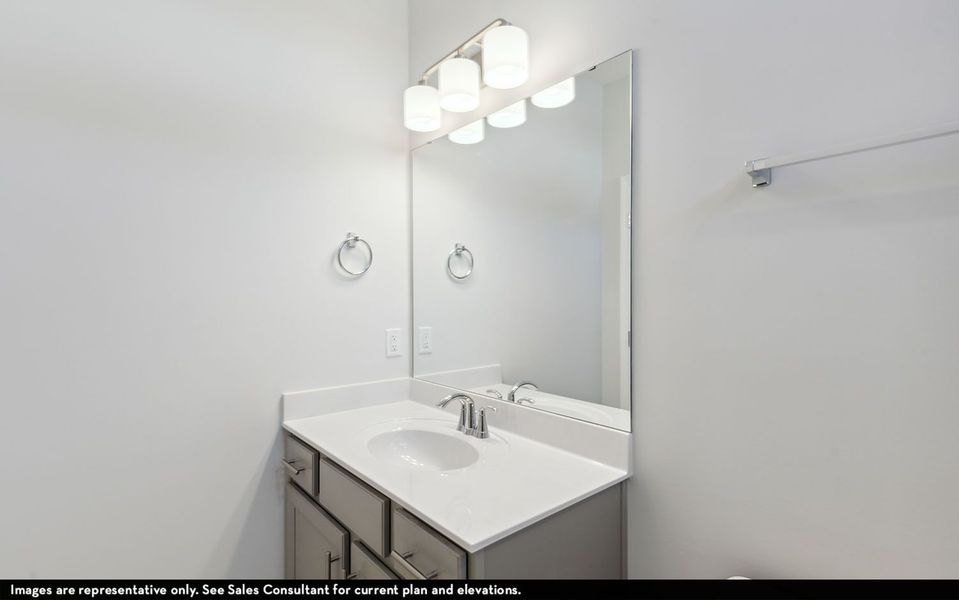 Representative furnished interior of a home built from the Magellan by CastleRock Communities in McCain's Station, Gallatin (Image 10).