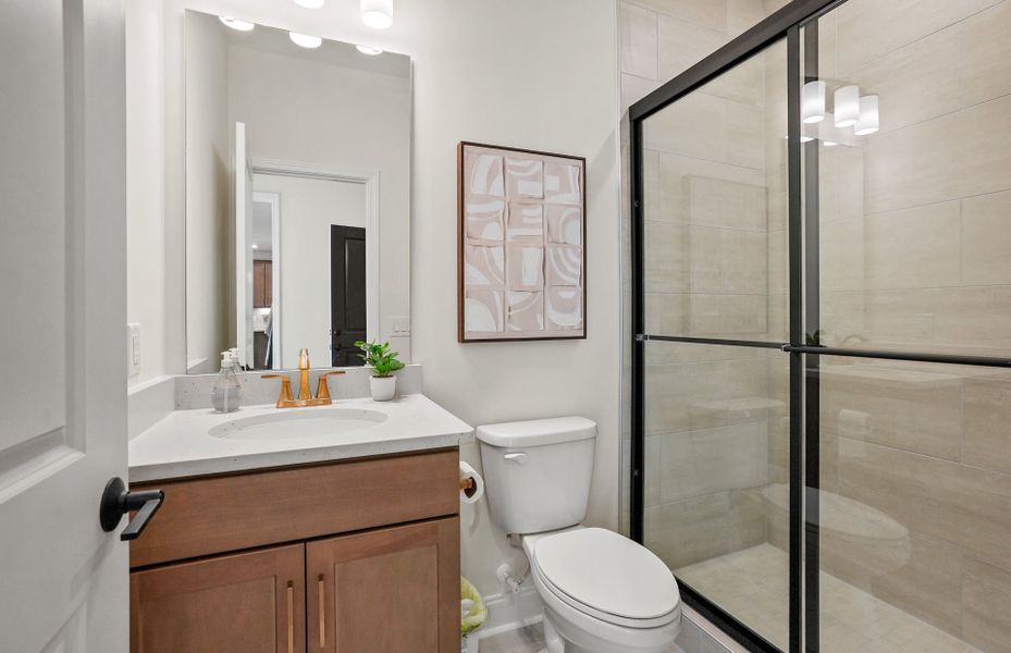 Representative furnished interior of a home built from the Murphy by Pulte Homes in Cannon Run, Concord (Image 17).