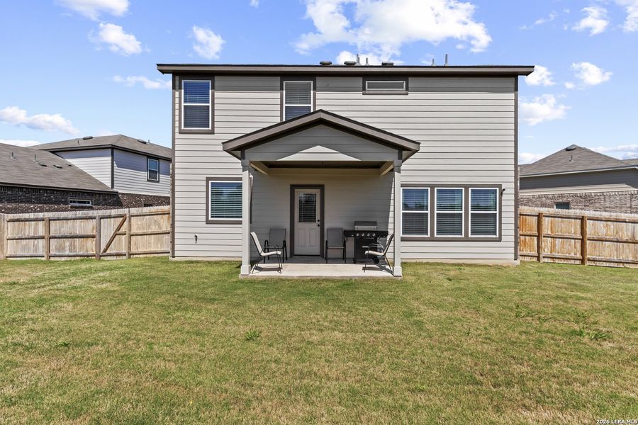 Exterior details and patio area of a home in , Schertz (Image 22). Exterior details and patio area of a home in , Schertz (Image 22).