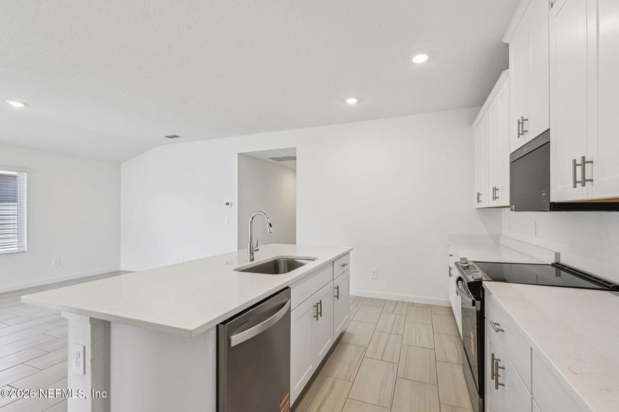 Furnished interior view inside a new home in Colbert Landings, Palm Coast (Image 13).