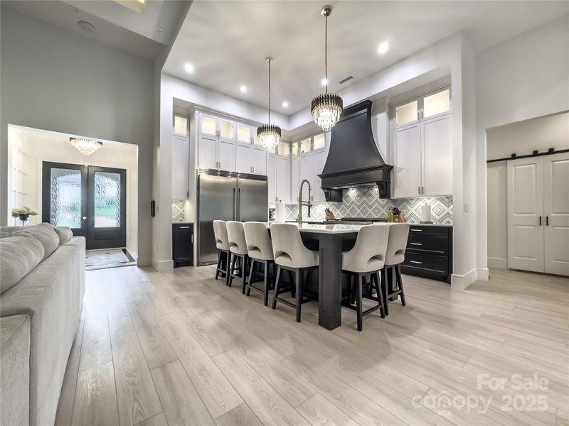 Furnished interior view inside a new home in , Hickory (Image 8).