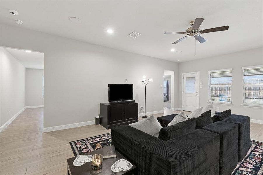 Furnished interior view inside a new home in , Burleson (Image 11).