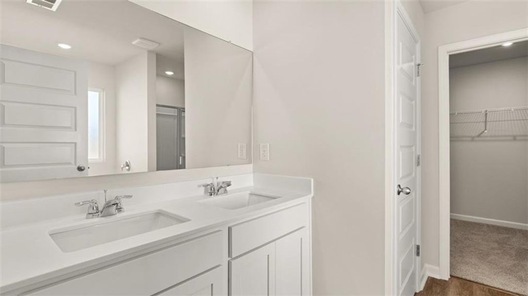 Furnished interior view inside a new home in Locust Grove Station - Cedar Ridge, Locust Grove (Image 11).