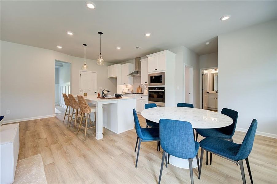Furnished interior view inside a new home in Kingston, Locust Grove (Image 31).