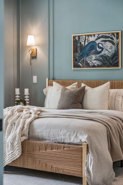 Furnished interior view inside a new home in , Johns Island (Image 60).