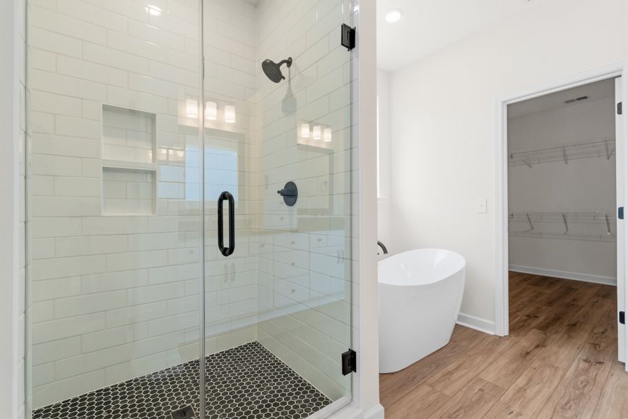 Furnished interior view inside a new home in Timberland Grove, Anderson (Image 11).