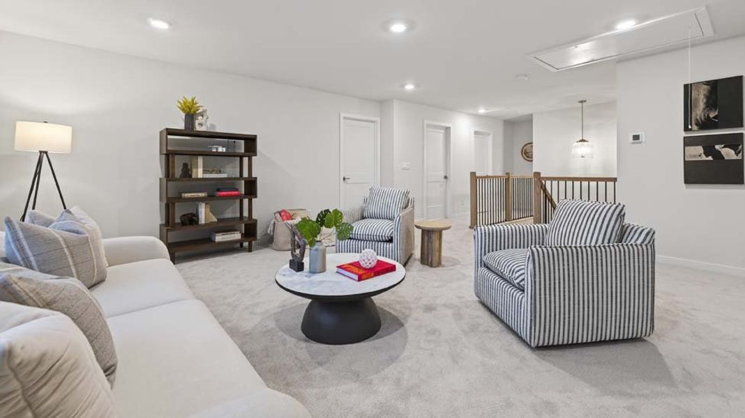 Furnished interior view inside a new home in Sylvan Creek, Denver (Image 34).