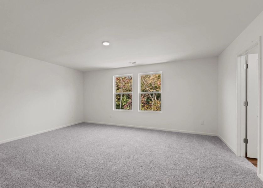 Representative unfurnished interior of a home built from the Solstice by Starlight Homes in Casteel, Bethlehem (Image 20).