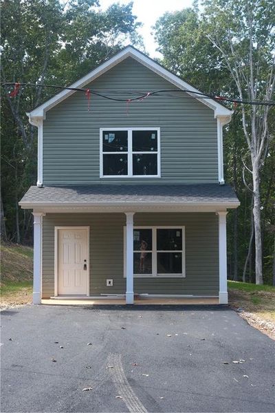 In-progress construction of a new home in , Gainesville, GA (Image 3).