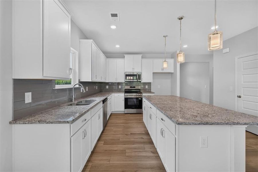 Furnished interior view inside a new home in Summerfield Place, Carrollton (Image 11).