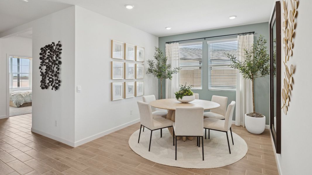 Furnished interior view inside a new home in Apache Farms, Buckeye (Image 9).