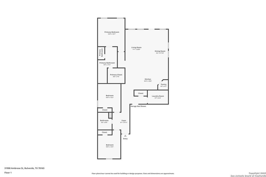2D floor plan layout of this home in Hidden Trails: Coastline Collection, Bulverde, TX (Image 3). 2D floor plan layout of this home in Hidden Trails: Coastline Collection, Bulverde, TX (Image 3).