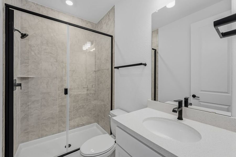 Furnished interior view inside a new home in Santa Rita Ranch, Liberty Hill (Image 6).