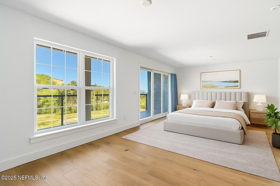 Furnished interior view inside a new home in , St. Augustine (Image 6).