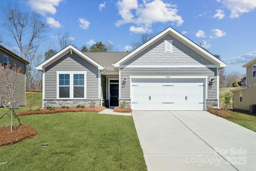 Front exterior of a new home in Cannon Manor, Kannapolis, NC, highlighting curb appeal (Image 2).
